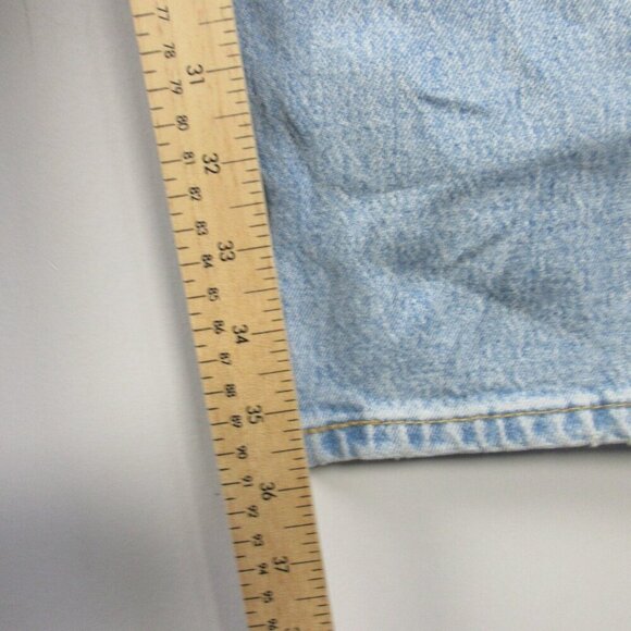 Levi's 559 Men's Relaxed Straight Leg Jeans 36 Blue Cotton Light Wash Denim 876 - Picture 12 of 13